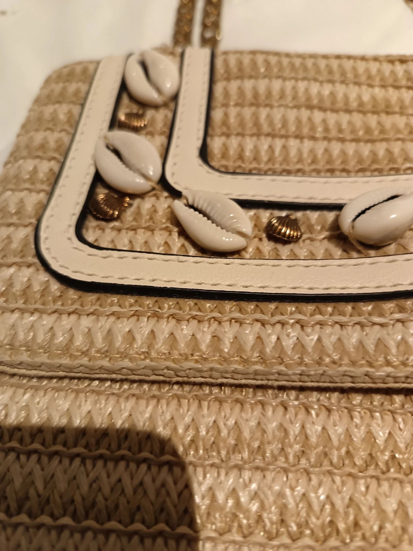 Pochette Elegante com Detalhes de Conchas – photo 2